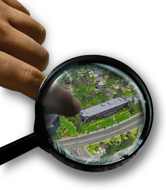 Magnifying Glass Over Netword Building